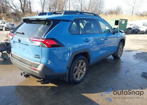 2023 Toyota Rav4 Hybrid Woodland Edition from USA, damaged, VIN 2T3UWRFV7PW169817